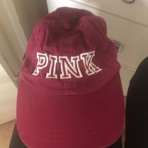 Pink VS hat
